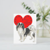 Japanisch_Chin Postkarte (Stehend Vorderseite)