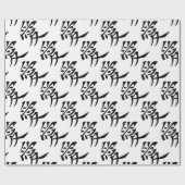 Japanisch - chinesisches Symbol der Liebe-"Ai" (愛) Geschenkpapier (Flach)