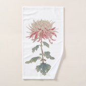 Japanisch Chrysanthema Badhandtuch Set (Handtuch)