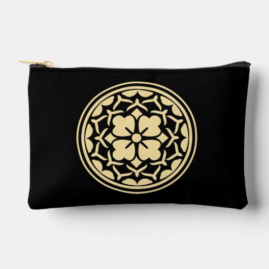 Japanisch Clover Kamon Zubehörtasche (Vorderseite)