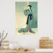 Japanisch Courtesan (Leinwand) Poster (Küche)