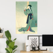 Japanisch Courtesan (Leinwand) Poster (Heimbüro)