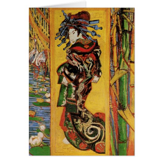 Japanisch Courtesan Oiran von Vincent van Gogh Car (Vorne)