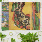 Japanisch Courtesan Oiran von Vincent van Gogh Geschirrtuch (Gefaltet)