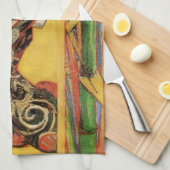 Japanisch Courtesan Oiran von Vincent van Gogh Geschirrtuch (Viertel Falte)