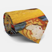 Japanisch Courtesan Oiran von Vincent van Gogh Krawatte (Gerollt)