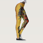 Japanisch Courtesan Oiran von Vincent van Gogh Leggings (Rechts)
