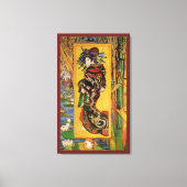Japanisch Courtesan Oiran von Vincent van Gogh Leinwanddruck (Vorderseite)