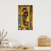 Japanisch Courtesan Oiran von Vincent van Gogh Poster (Küche)