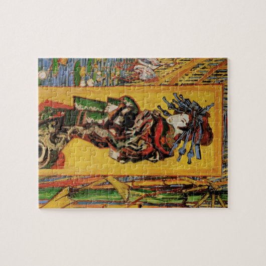 Japanisch Courtesan Oiran von Vincent van Gogh Puzzle (Horizontal)