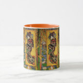 Japanisch Courtesan Oiran von Vincent van Gogh Tasse (Zentrum)