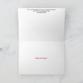 Japanisch Dankeskarte (Innenseite)