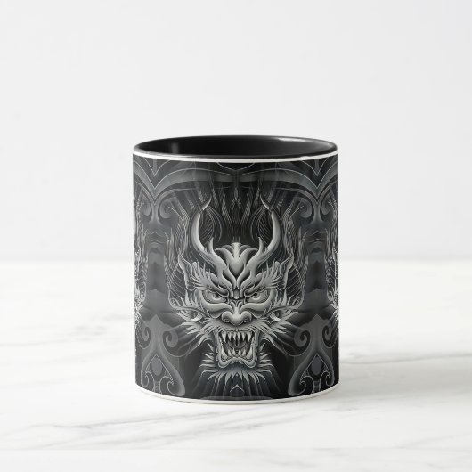 Japanisch Dark Samurai Soul Knight Tasse (Zentrum)