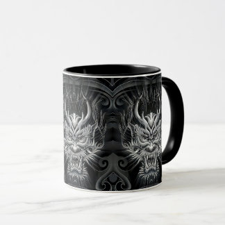 Japanisch Dark Samurai Soul Knight Tasse