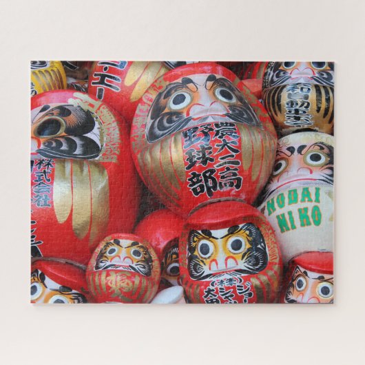 Japanisch Daruma Fortune Doll Puzzle (Horizontal)
