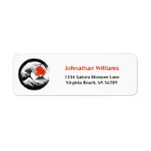 Japanisch Die Große Welle, Fuji, Sakura-Adresse (Vorne)