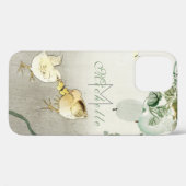 .Japanisch drucken zwei Vögel und Schmetterlingsto Case-Mate iPhone Hülle (Rückseite (Horizontal))