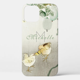 .Japanisch drucken zwei Vögel und Schmetterlingsto Case-Mate iPhone Hülle