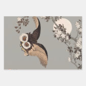 Japanisch Egrets Koson Cranes Winter Snow Geschenkpapier Set (Vorderseite 3)