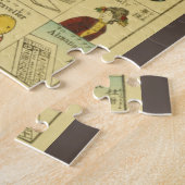 Japanisch-englisches Piktorium-Flash-Kartenposter Puzzle (Seite)