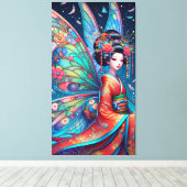 Japanisch Fairy Leinwanddruck (Insitu (Holzboden))