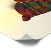 Japanisch Fine Art Koi Fish Design Poster (Ecke)