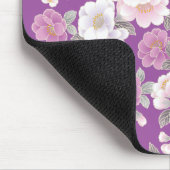Japanisch Floral Kimono Muster Fine Art Mousepad (Ecke)