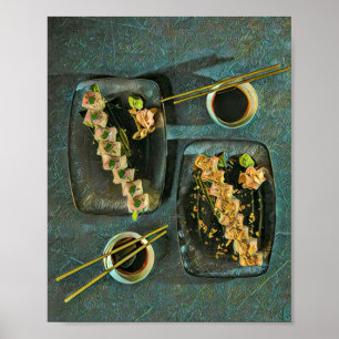 Japanisch Food Liebhaber Geschenke Poster