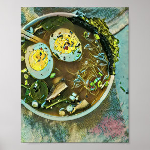 Japanisch Food Liebhaber Poster