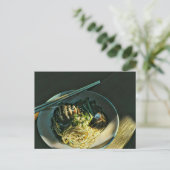 Japanisch Food Liebhaber Postkarte (Stehend Vorderseite)