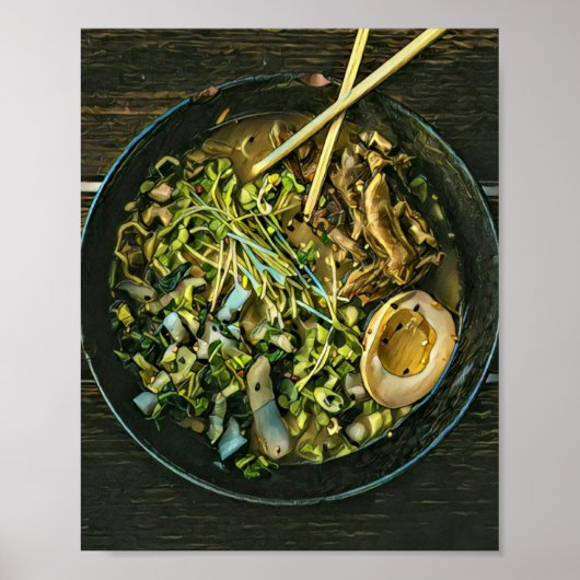 Japanisch Food Ramen Lovers Poster (Vorne)