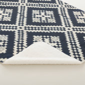 Japanisch Futonji | Diamond X Geometrie | Sherpadecke (3/4)