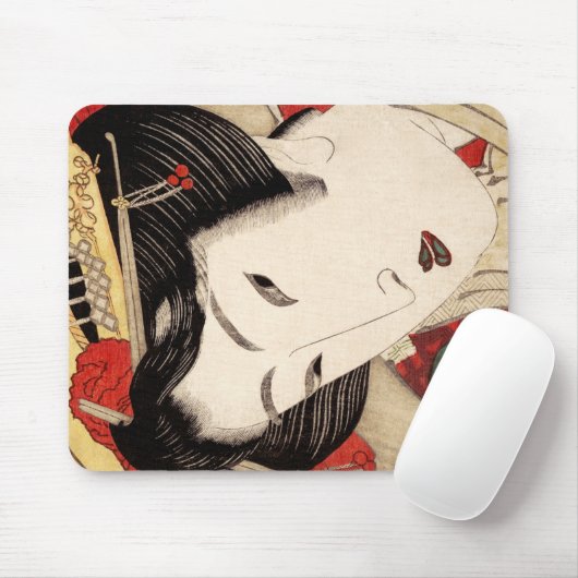 Japanisch Geisha Fine Art Mousepad (Mit Mouse)