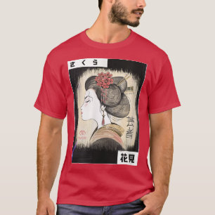 Japanisch Geisha Girl Japan Culture Kawaii Kimono T-Shirt