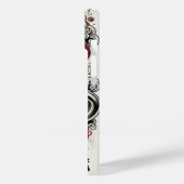 Japanisch Geisha iPhone Case - Stilvoll & langlebi (Rückseite / Links)