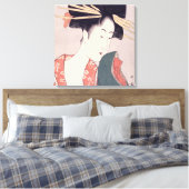 Japanisch Geisha Leinwanddruck (Insitu (Schlafzimmer))