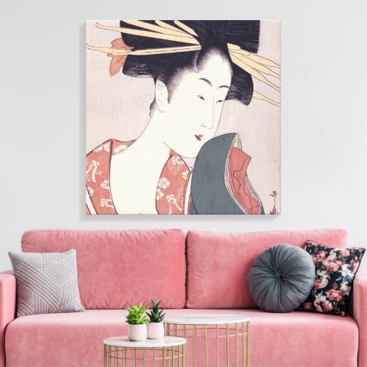 Japanisch Geisha Leinwanddruck (Insitu (Wohnzimmer))