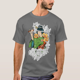 Japanisch Geisha Samurai (2) T-Shirt