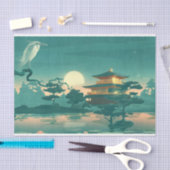 Japanisch Girl Multicolor Seidenpapier (Handwerk)