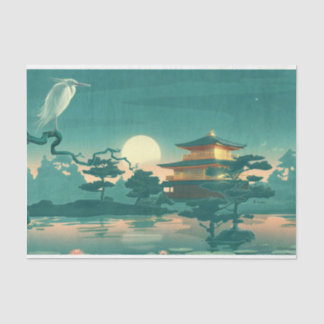 Japanisch Girl Multicolor Seidenpapier