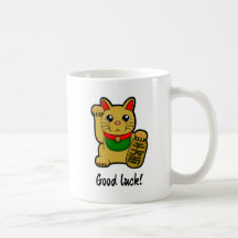Japanisch Golden Lucky Cat "Viel Glück"