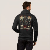 Japanisch Grunge Jrock Hoodie (Schwarz voll)