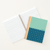Japanisch Hanabishi Muster Notizblock (Innenseite)