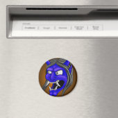 Japanisch Hannya Mask Magnet (In Situ (Geschirrspüler))
