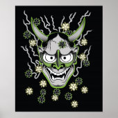 Japanisch Hannya Mask Poster (Vorne)
