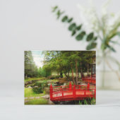 Japanisch - Harmonie und Natur Postkarte (Stehend Vorderseite)