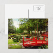 Japanisch - Harmonie und Natur Postkarte (Vorne/Hinten)