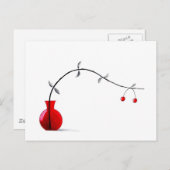 Japanisch Ikebana Chabana Postkarte (Vorne/Hinten)