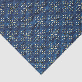 Japanisch Indigo Blue Seidenpapier (Ausschnitt)