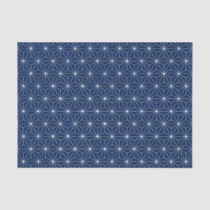 Japanisch Indigo Blue Seidenpapier